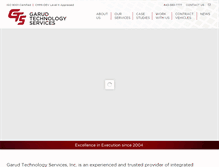 Tablet Screenshot of garudtechnology.com